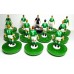 Subbuteo Andrew Table Soccer Germany away 1994 World Cup Team on Classic Hasbro bases